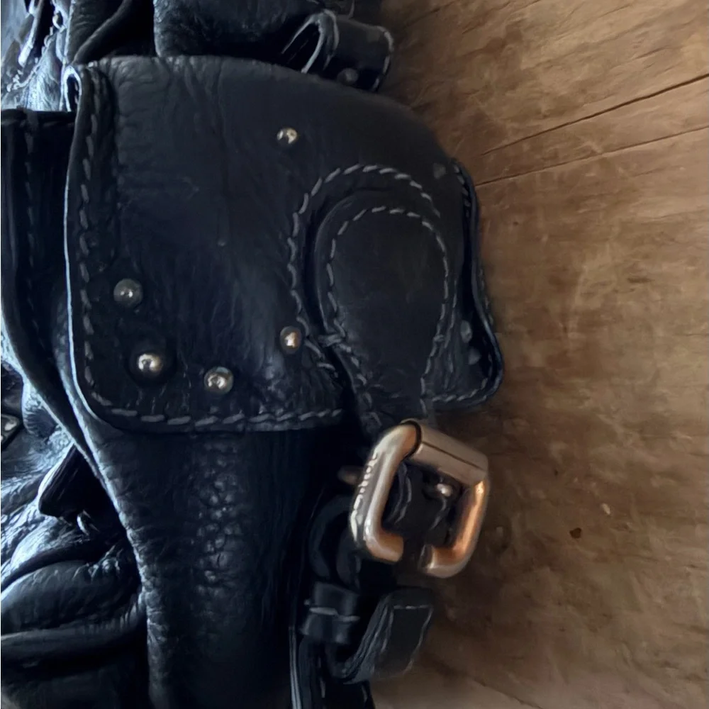 Chloe Black Paddington Leather Shoulder Bag - Picture 4 of 16